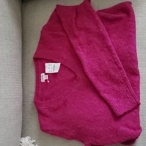 ,NWT J Crew v-neck sweater.